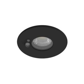 Downlight fixe KORY R SENSOR Indigo - 6W - 3CCT - 60° - IP65 - Noir mat