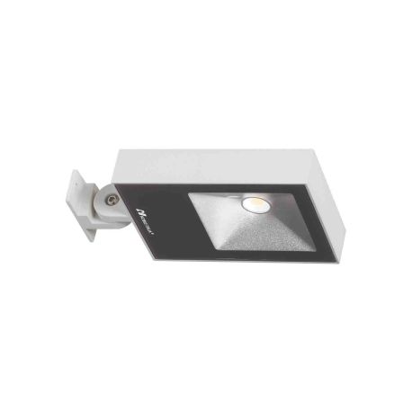 Projecteur extérieur RAYPRO 14 Indigo - 14W - 3000K - IP67 - Blanc mat