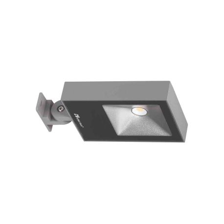 Projecteur extérieur RAYPRO 14 Indigo - 14W - 3000K - IP67 - Gris mat