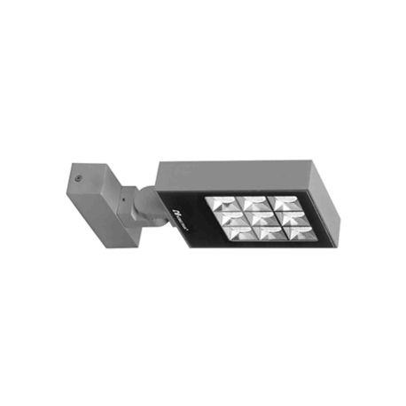 Projecteur extérieur RAYPRO 32 Indigo - 32W - 3000K - IP67 - Gris mat