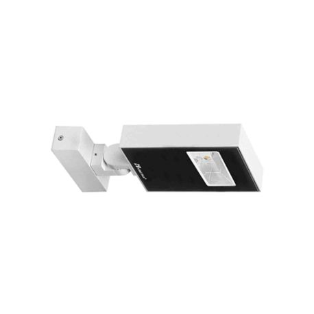 Projecteur extérieur RAYPRO 32 A Indigo - Asymétrique - 32W - 3000K - IP67 - Blanc mat