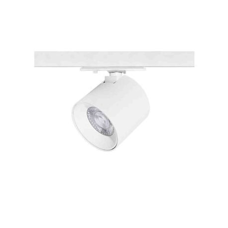 Projecteur sur rail orientable RAY Indigo - 13W - 3CCT - 38° - Blanc mat - Non dimmable