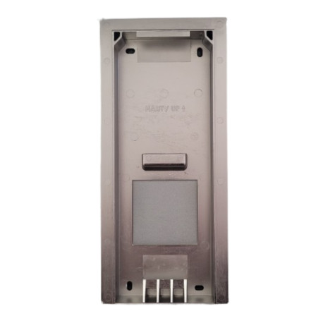 Boîtier de mise en applique Haussmann Intratone - Saillie - Inox