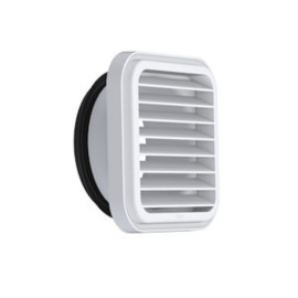 Grille de façade acoustique Atlantic - Ø125mm