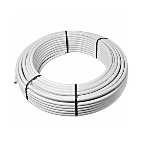 Tube multicouche nu - Couronne 50m - Ø26mm x 3mm - Blanc