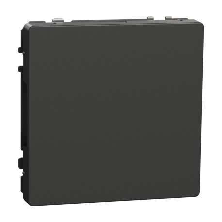 Obturateur D-Life Schneider Electric - 1 poste - anthracite