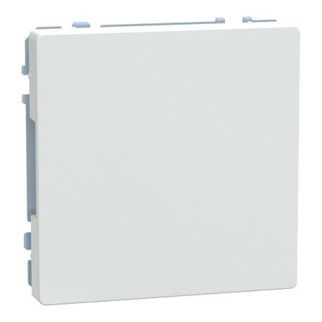 Obturateur D-Life Schneider Electric - 1 poste - Blanc Lotus