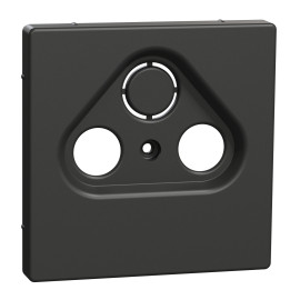 Enjoliveur pour prise TV/SAT D-Life Schneider Electric - Anthracite