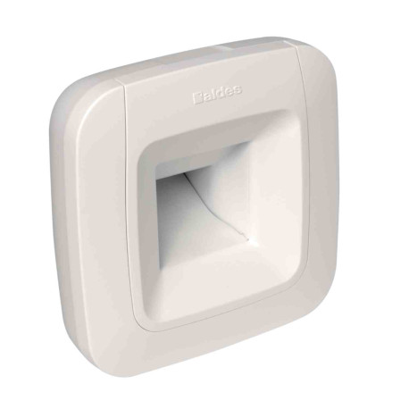 Bouche hygroréglable BDH B61 Aldes - Bains - Sans fût - 5-35 m³/h - Blanc