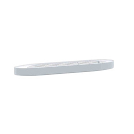 Kit entrée d'air acoustique + grille de façade EAA2 30+G-39 BL Atlantic - Autoréglable - 30 m3/h - Blanc