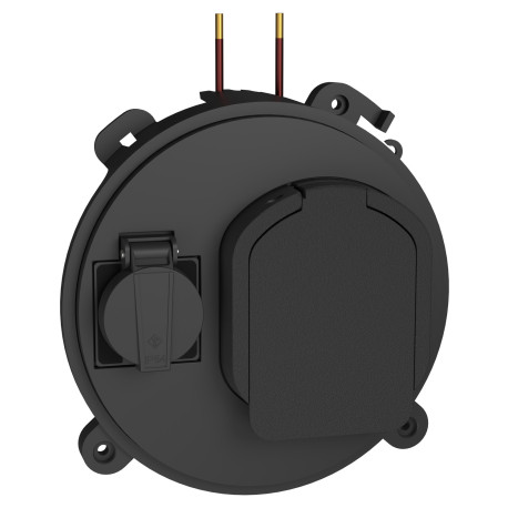 Bloc prise T2s + prise TE EVlink Schneider Electric - Pour borne EVlink Pro AC monophasée