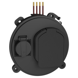 Bloc prise T2s + prise TE EVlink Schneider Electric - 3P+N - Pour borne EVlink Pro AC triphasée