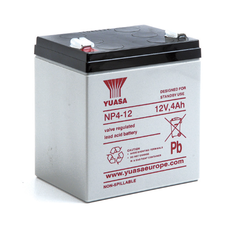 Batterie plomb YUASA NP4-12 12V 4AH F4.8