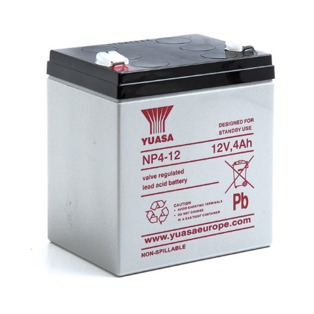 Batterie plomb YUASA NP4-12 12V 4AH F4.8