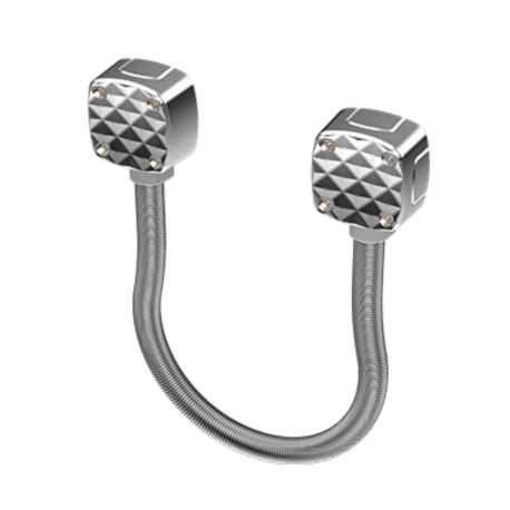 Flexible passe-câbles ELFX2B Aiphone - L.40cm - Ø intérieur 10mm - Ø extérieur 13mm - Inox