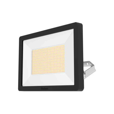 Projecteur LED extérieur theLeda B100 Dual BK Theben - 100W - 3000/4000K - IP65 - Noir