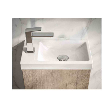 Plan en céramique Top Ceramica GB Group - Pour meuble lave-mains - L.41cm Blanc