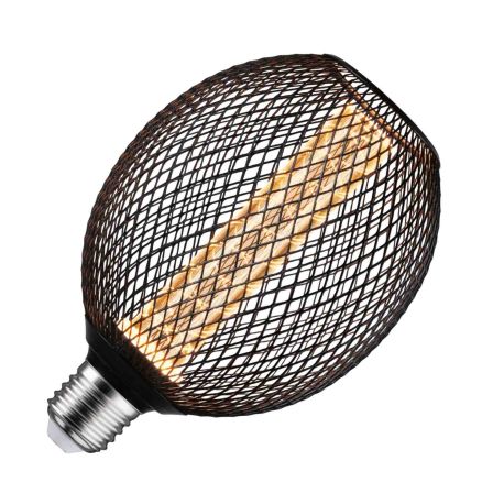 Ampoule LED Metallic Glow Spiral Paulmann - Globe - E27 - 4.2W - 1800K - E27 - Noir