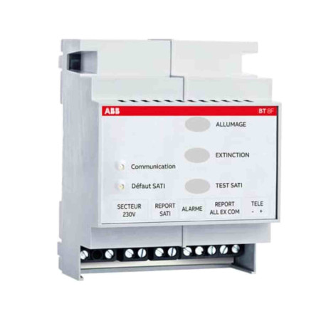 Télécommande pour gamme SATI multifonctions BT 8F Kaufel ABB - 4 modules - Batteries Nihm - Max. 500 blocs