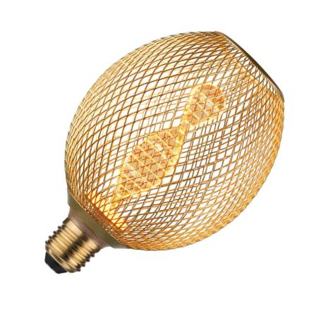 Ampoule LED Metallic Glow Helix Paulmann - Globe - E27 - 3.5W - 1800K - E27 - Laiton