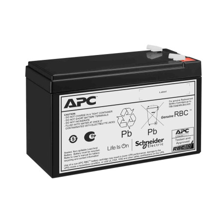 Batterie de rechange APC 210 VRLA Schneider - 12 V - 7,0 Ah - Pour onduleurs Easy UPS
