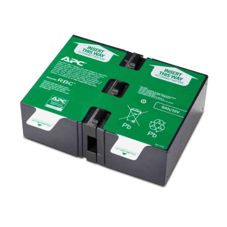 Batterie de rechange APC 124 Schneider - 24 V - 9,0 Ah - Pour onduleurs Smart UPS et Back UPS