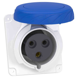 Socle prise industrielle Mureva Schneider Electric - 32A - 3P - IP67 - A vis