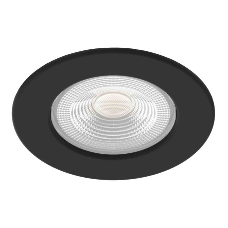 Spot LED encastré fixe EF5 Aric - 3.5W - 2CCT - IP20/65 - Dimmable - Noir