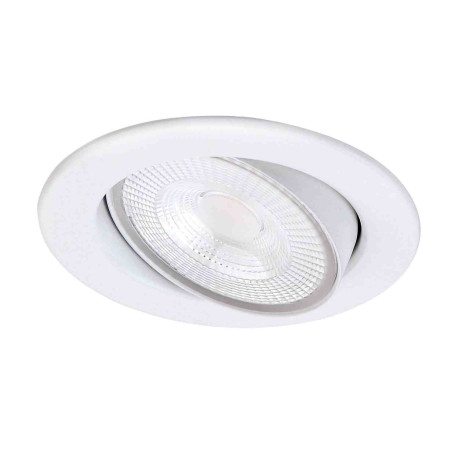 Spot LED encastré basculant EF5 Aric - 3.5W - 2CCT - IP20/65 - Dimmable - Blanc