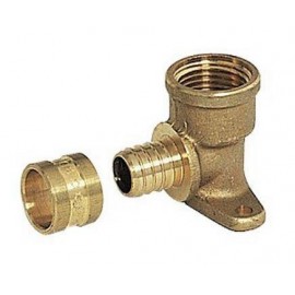 Raccord PER à glissement à visser PG7472 applique femelle 1/2 - 16x1,5 h38