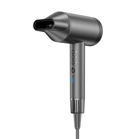 Sèche-cheveux électrique Thalos JVD - 1 875W - 3 vitesses - 62 dB(A) - Gris