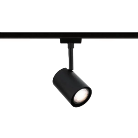 Spot sur rail Luxe URail Paulmann - GU10 - 10W - 230V - Dimmable - Noir