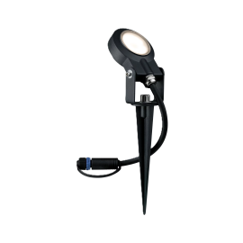 Spot de jardin Plug&Shine - Sting - Dimmable - 3000K - 100° - Avec ampoule - 6W - Anthracite