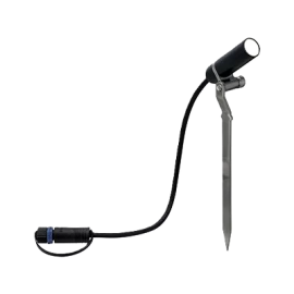Spot de jardin Plug&Shine - Plantini - Dimmable - 3000K - 40° - Avec ampoule - 2,5W - Anthracite