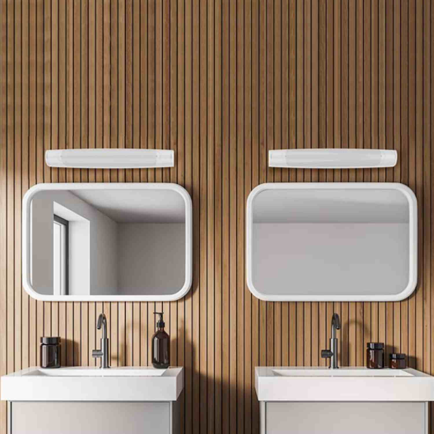 101085 Miidex - Réglette LED Elipso - 8W - IP44