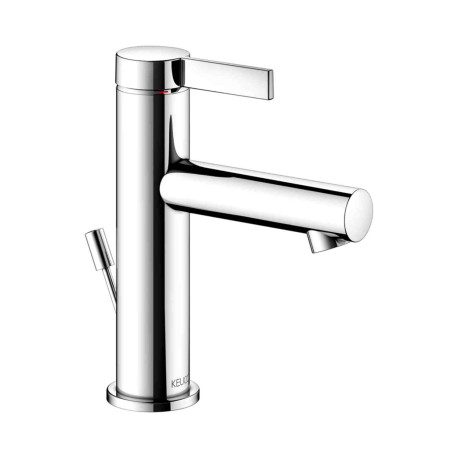 Mitigeur lavabo avec vidage 100 IXMO Pure Keuco - Monotrou - Rosace ronde - Chromé