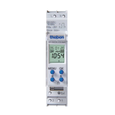 Interrupteur astronomique modulaire Selekta 175 Top 2 - Theben