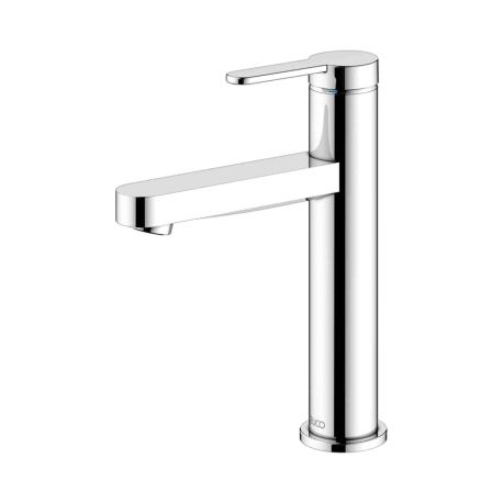 Mitigeur lavabo sans vidage 130 IXMO Flat Keuco - Monotrou - Rosace ronde - Chromé