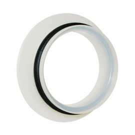 Fût pour les bouches type BAP'SI ou Bahia Curve Aldes - Ø116mm - Blanc