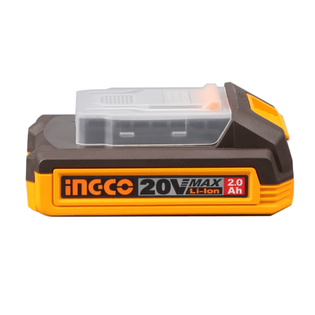 Batterie Lithium-ion 2.0 Ah ING-CO - 20V - Avec témoin de charge