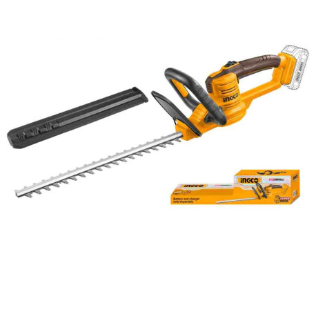 Taille haie électrique sans fil ING-CO - 20V - Longueur coupe 460mm -  2800 tr/mn - Sans batterie ni chargeur