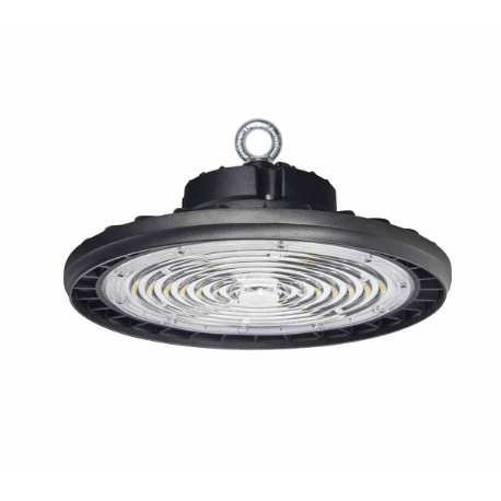 Plafonnier industriel HIBAY ECOPLUS Be-Led - 200W - 4000K - IP65 - Noir