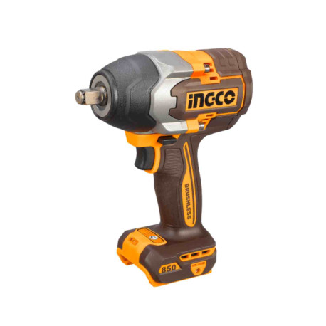 Clé à choc sans fil ING-CO - 20V - 850Nm - 3 douilles fournies - Sans batterie ni chargeur