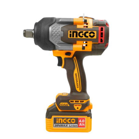 Clé à choc sans fil ING-CO - 20V - 1350Nm - 3 douilles fournies - Sans batterie ni chargeur