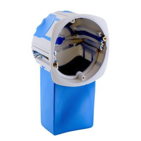 Boite d'encastrement micro-module No Air version appareillage - 1 poste - Profondeur 47mm