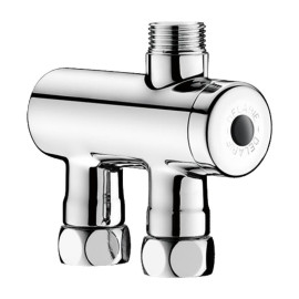 Mitigeur thermostatique Premix Nano Delabie - 3 à 12 l/min - M3/8” - Chromé