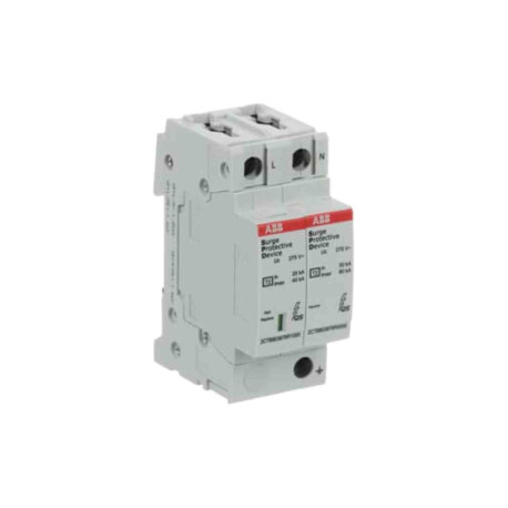 Parafoudre OVR T2 ABB - 1P+N - Imax 40kA - 275V - TT/TNS