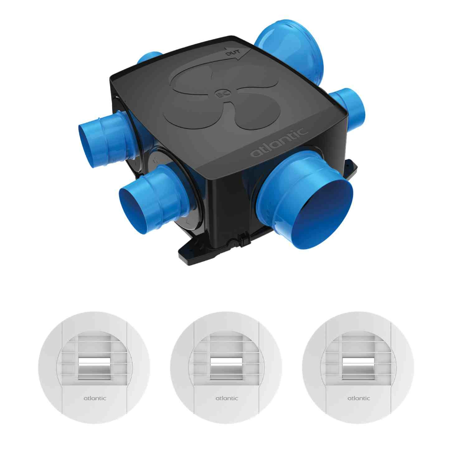 Renouvelez l'air avec le kit VMC Atlantic ref 412285 Hygrocosy BC Flex