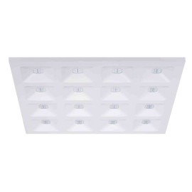 Dalle LED encastrée Quadro Sylvania - 15-34W - 3000K - 2100-4500lm - IP40 - Blanc