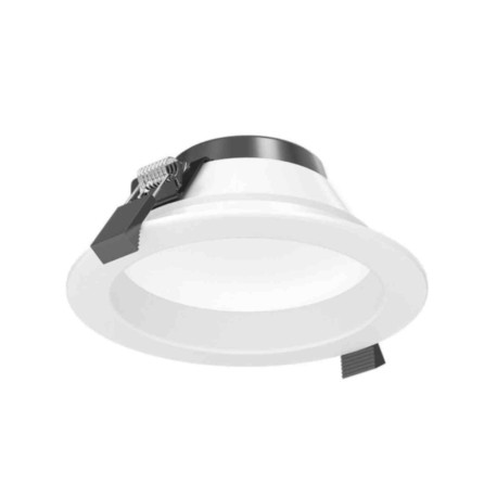 Downlight encastré CORE PRISM Be-Led - 20W - 3CCT - IP44 façade - Blanc